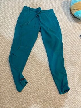 Alphalete teal men’s large joggers